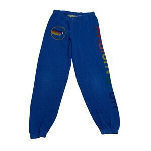 Aviator Nation Venice CA Logo Joggers Sweatpants Youth 10 Kidcore Retro Lounge